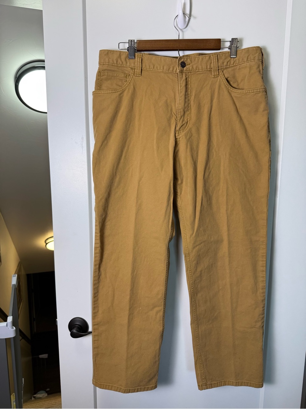 Carhartt Rugged Flex Rigby 5-Pocket Work Pants Hickory Brown Workwear 36x30